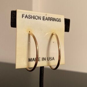 Fashion Jewelry Gold Hoop Earrings